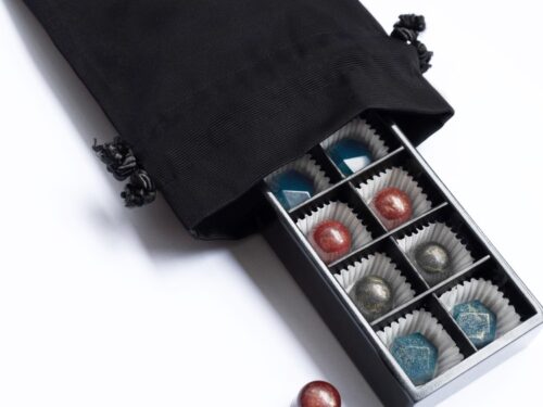 Rame Lake Ahsap Kutu & Nakış İşlemeli Kanvas Çantası İle Birlikte